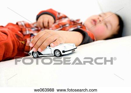 Stock Photo - baby, child, boy, black hair, 3-4 years. Fotosearch