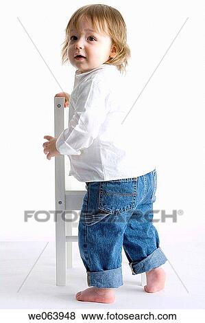 baby, child, chair, barefoot, 3-4 years View Large Photo Image Stock Photo - baby, child, chair, barefoot, 3-4 years. Fotosearch
