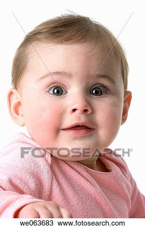 Stock Image - baby, child, childhood, Close-up. Fotosearch