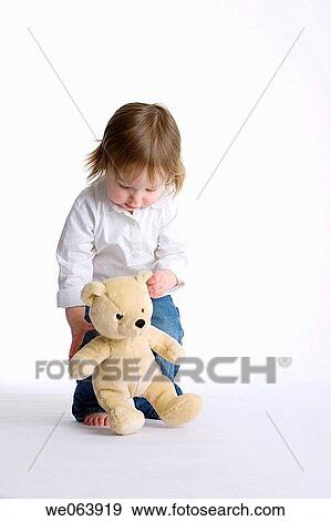 Stock Photo - baby, child, childhood, companion. Fotosearch