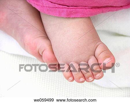 Baby's feet View Large Photo Image Stock Photo - Baby's feet. Fotosearch