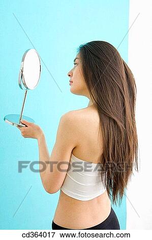 back view, Beauty Care, beauty, Asian View Large Photo Image Stock Photo - back view, Beauty Care, beauty, Asian. Fotosearch
