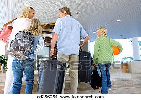 back view, boy, baggage, ascending View Large Photo Image Picture - back view, boy, baggage, ascending. Fotosearch