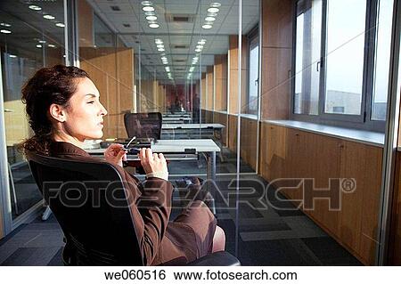 back view, brunette, business, businesspeople View Large Photo Image Stock Photograph - back view, brunette, business, businesspeople. Fotosearch