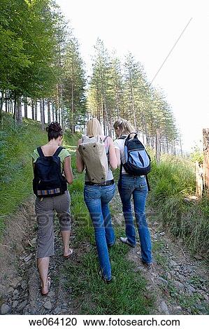back view, calm, backpack, 20's View Large Photo Image Stock Image - back view, calm, backpack, 20's. Fotosearch