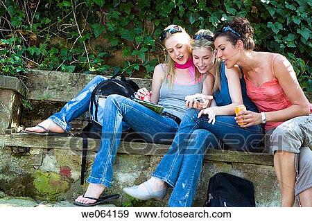 backpack, bench, break, break-time, camera View Large Photo Image Stock Photo - backpack, bench, break, break-time, camera. Fotosearch