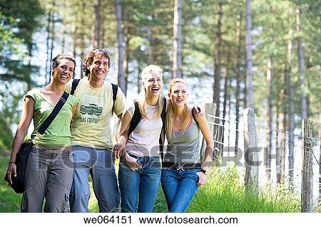 Stock Image - backpack, calm, amusement. Fotosearch