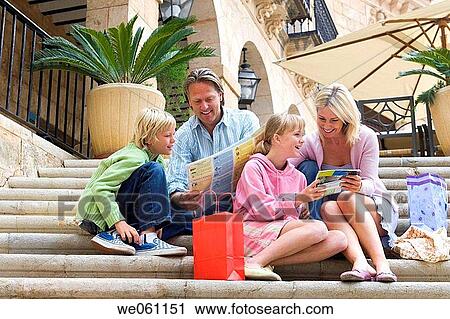 Stock Image - bag, boy, brother, child. Fotosearch