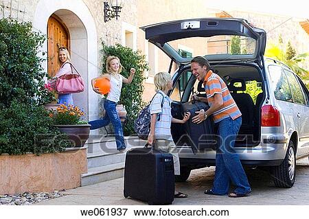 baggage, boy, boot, automobile View Large Photo Image Stock Photo - baggage, boy, boot, automobile. Fotosearch