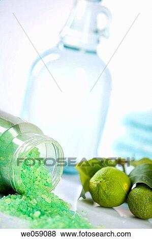 Bath salt, bathroom, Body care, Close-up, dried View Large Photo Image Stock Photo - Bath salt, bathroom, Body care, Close-up, dried. Fotosearch