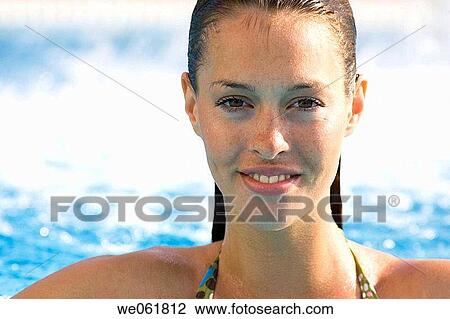 bathe, bathing, beauty, brunette View Large Photo Image Stock Image - bathe, bathing, beauty, brunette. Fotosearch
