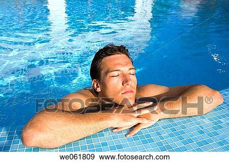 bathe, bathing, black hair, border, calm View Large Photo Image Stock Photo - bathe, bathing, black hair, border, calm. Fotosearch