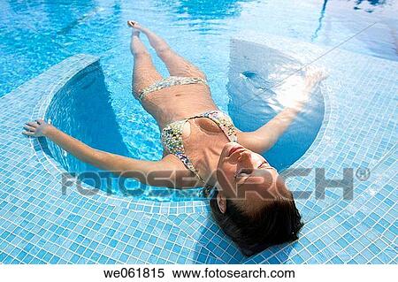 bathe, bathing, brunette View Large Photo Image Stock Photography - bathe, bathing, brunette. Fotosearch