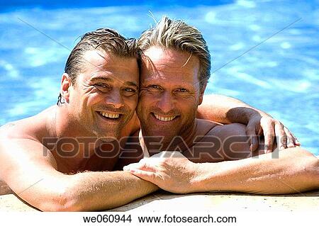 Picture - bathe, bonding, bond, bathing, affection. Fotosearch
