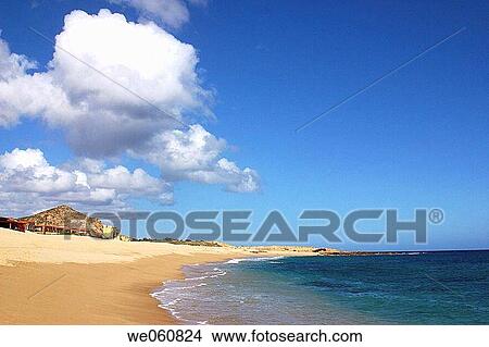Picture - Beach at Los Cabos, Baja California, Mexico, Latin America. Fotosearch