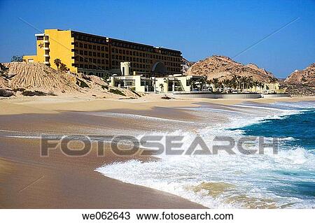 Stock Image - Beach, Los Cabos. Baja California Sur, Mexico. Fotosearch