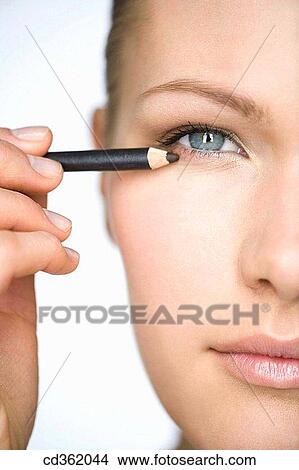 beauty, Beauty Care, blue eyes, brunette View Large Photo Image Picture - beauty, Beauty Care, blue eyes, brunette. Fotosearch