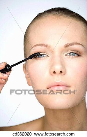 beauty, Beauty Care, blue eyes, brunette View Large Photo Image Stock Image - beauty, Beauty Care, blue eyes, brunette. Fotosearch