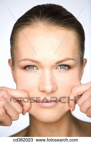 beauty, Beauty Care, blue eyes, brunette View Large Photo Image Stock Image - beauty, Beauty Care, blue eyes, brunette. Fotosearch