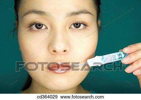 Stock Photo - beauty, Botulinum toxin, Botox, Beauty Care, Asian. Fotosearch