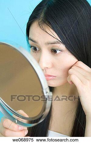 beauty, Close-up, cheek, Beauty Care, Asian View Large Photo Image Stock Photography - beauty, Close-up, cheek, Beauty Care, Asian. Fotosearch