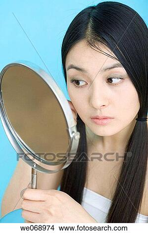 beauty, conceit, Beauty Care, Asian View Large Photo Image Picture - beauty, conceit, Beauty Care, Asian. Fotosearch
