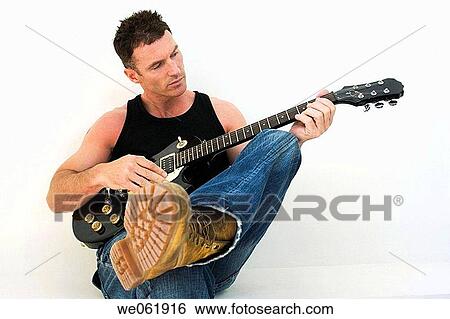 black hair, contemporary, cross-legged View Large Photo Image Stock Photograph - black hair, contemporary, cross-legged. Fotosearch