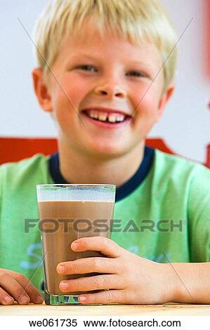 blond, boy, child, chocolate View Large Photo Image Stock Photography - blond, boy, child, chocolate. Fotosearch