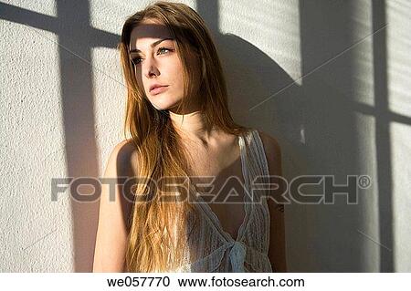 blond, chiaroscuro, absorbed View Large Photo Image Stock Image - blond, chiaroscuro, absorbed. Fotosearch