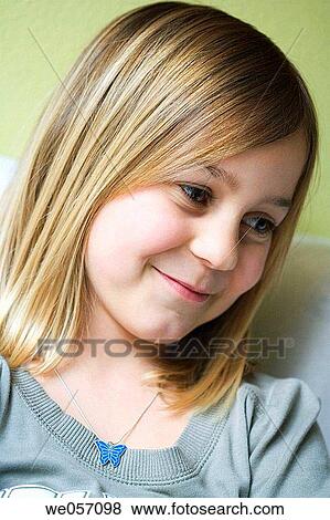 blond, child, contemporary, Facial expression View Large Photo Image Stock Photo - blond, child, contemporary, Facial expression. Fotosearch