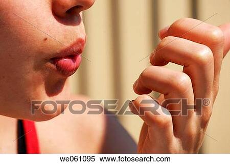 blow, blowing, Body care, Close-up View Large Photo Image Stock Photography - blow, blowing, Body care, Close-up. Fotosearch