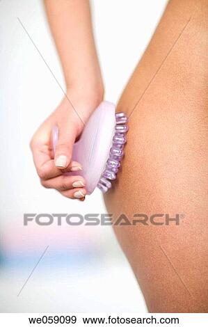 Body care, cellulite, contemporary, detail View Large Photo Image Stock Photo - Body care, cellulite, contemporary, detail. Fotosearch