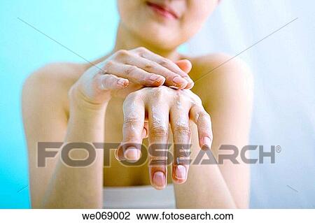 Body care, cream, contemporary, apply View Large Photo Image Stock Image - Body care, cream, contemporary, apply. Fotosearch