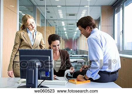 Stock Image - book, browse, browsing, business, businessman. Fotosearch