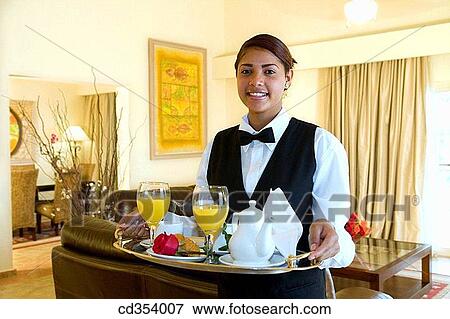 breakfast, carrying, carry, accommodation View Large Photo Image Stock Photo - breakfast, carrying, carry, accommodation. Fotosearch