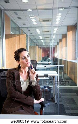 brunette, businesspeople, business, absorbed View Large Photo Image Stock Photo - brunette, businesspeople, business, absorbed. Fotosearch
