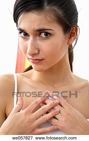 brunette, cell phone, communication View Large Photo Image Stock Photo - brunette, cell phone, communication. Fotosearch