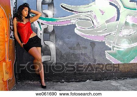 brunette, contemporary, corner, dark hair View Large Photo Image Stock Image - brunette, contemporary, corner, dark hair. Fotosearch