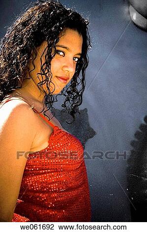 brunette, contemporary, dark hair, day View Large Photo Image Stock Image - brunette, contemporary, dark hair, day. Fotosearch