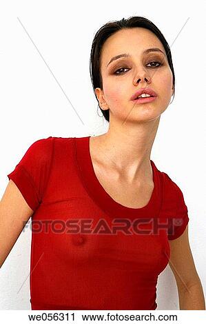 brunette, contemporary, dark hair, Female View Large Photo Image Stock Image - brunette, contemporary, dark hair, Female. Fotosearch