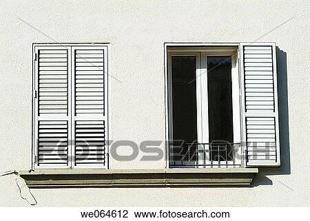 Stock Image - building, day, concept, closed, Architectural detail. Fotosearch