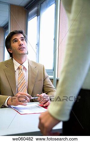 Stock Image - business, businessman, businesspeople. Fotosearch