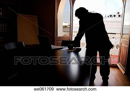 Stock Photo - business, businessman, businesspeople, calling, cell phone. Fotosearch