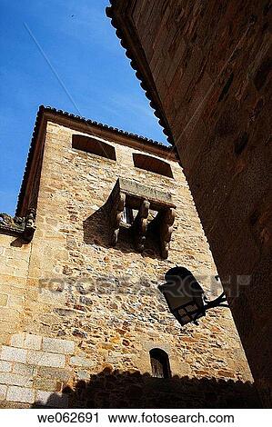 Stock Image - Caceres. Extremadura, Spain. Fotosearch
