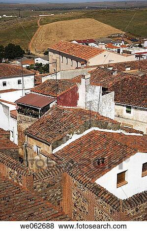 Caceres. Extremadura, Spain View Large Photo Image Stock Photo - Caceres. Extremadura, Spain. Fotosearch