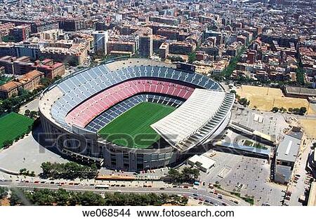 Camp Nou, soccer stadium of F. C. Barcelona. Barcelona. Spain View Large Photo Image Picture - Camp Nou, soccer stadium of F. C. Barcelona. Barcelona. Spain. Fotosearch