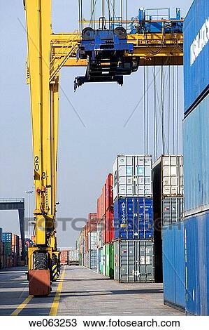 Cargo containers, Port of Bilbao, Santurtzi. Biscay, Euskadi, Spain View Large Photo Image Stock Image - Cargo containers, Port of Bilbao, Santurtzi. Biscay, Euskadi, Spain. Fotosearch