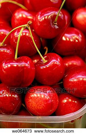Cherries at La Boqueria market, Barcelona. Catalonia, Spain View Large Photo Image Stock Image - Cherries at La Boqueria market, Barcelona. Catalonia, Spain. Fotosearch