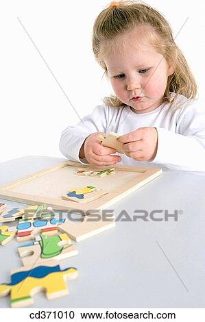 Stock Image - child, contemporary, childhood, 3-4 years. Fotosearch