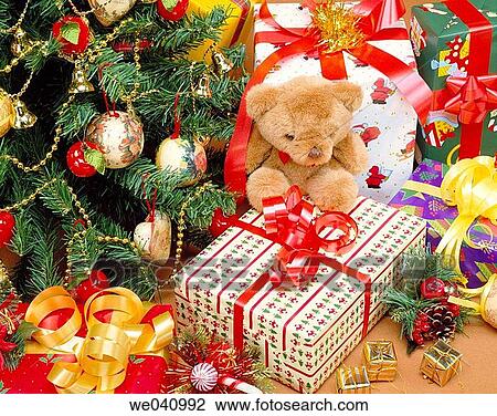 Stock Image - Christmas gifts. Fotosearch